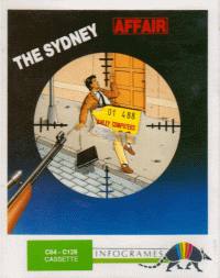The Sydney Affair Commodore 64  box art